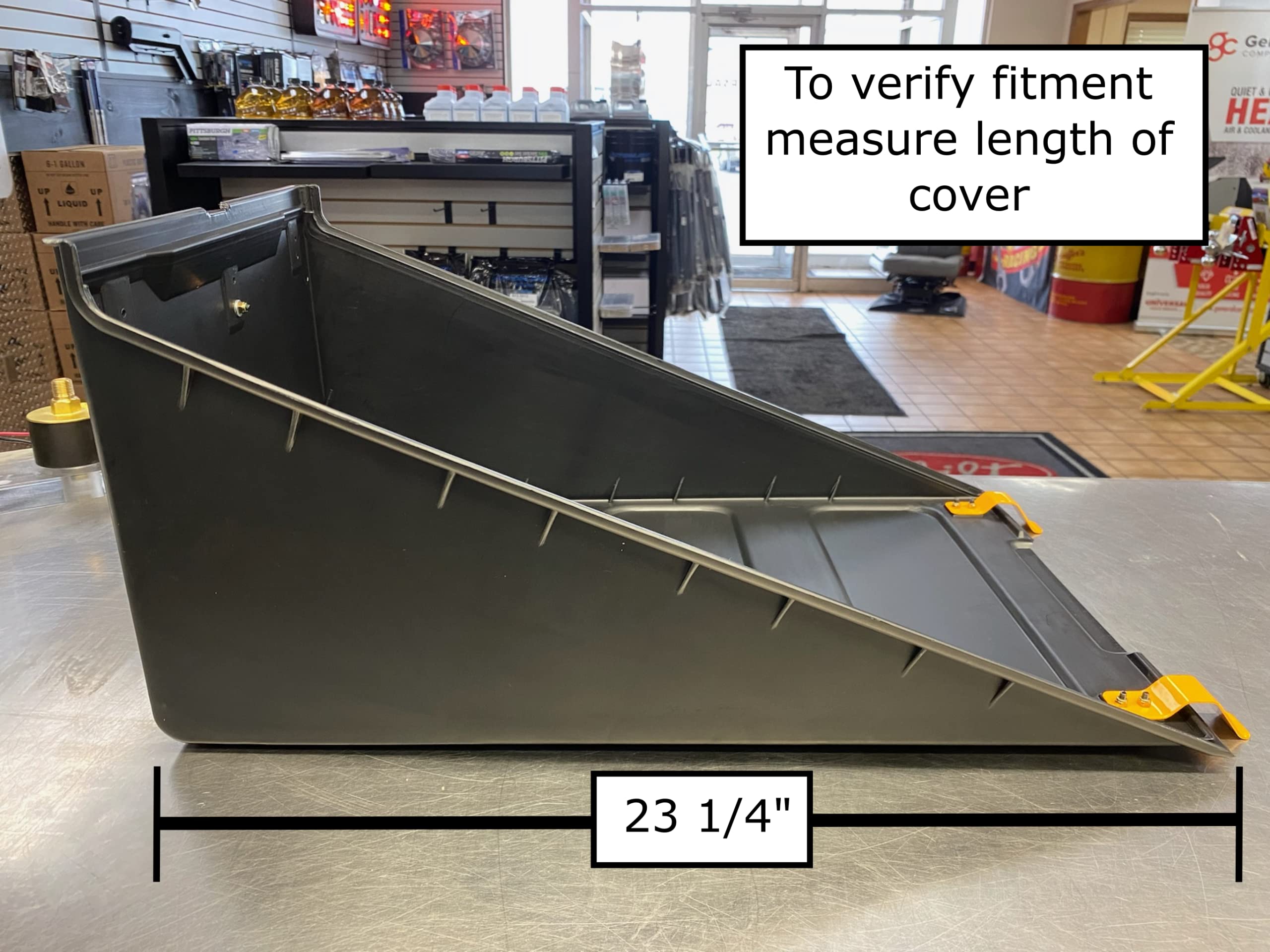 Freightliner Style Battery Box Cover Assembly - Durable Replacement for Trucks & RVs - Perfect for Off-Road Adventures & Long Hauls