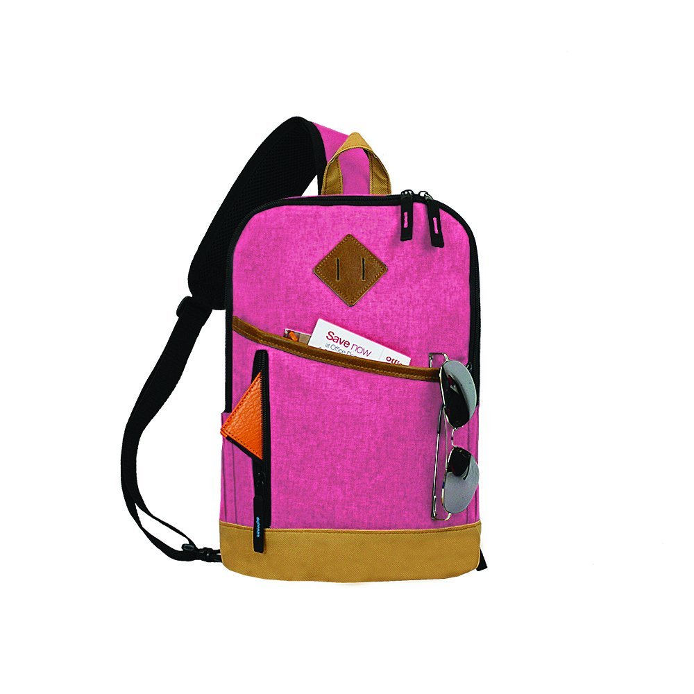 G2511 Mini Backpack Sling Bag - Lightweight Crossbody Tablet Shoulder Bag with Zippered Pocket for Phone, Wallet & Essentials | Perfect for Travel, Hiking, Commuting & Daily Use