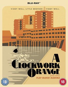 A Clockwork Orange Blu-ray | Stanley Kubrick Classic Movie | 4K Ultra HD | Perfect for Movie Nights & Collector's Editions