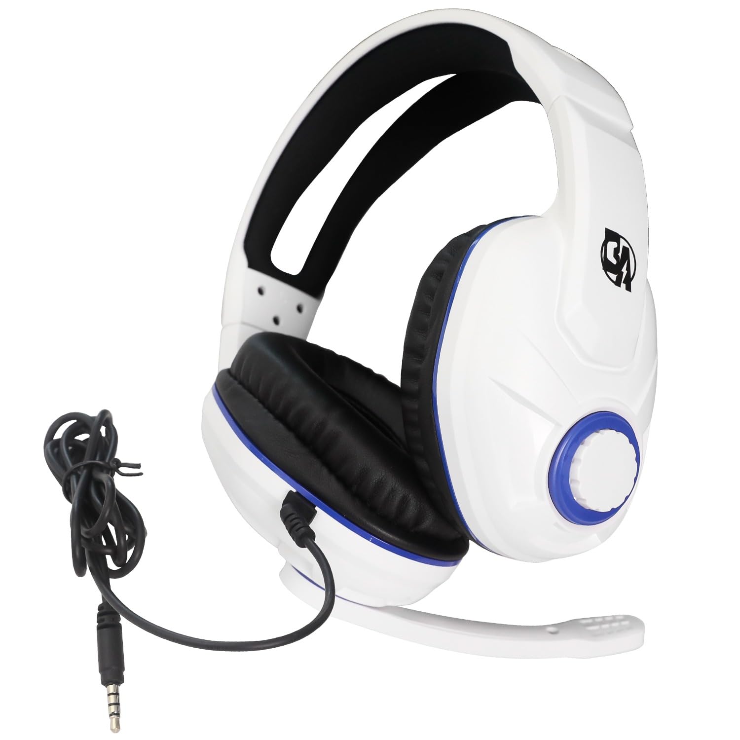 Wireless Gaming Headset with Mic - Noise Cancelling Over-Ear Headphones for PS5, PS4, Xbox One, PC - Lightweight & Durable with 3.5mm Jack - Perfect for Competitive Gaming, Streaming & Online Meetings