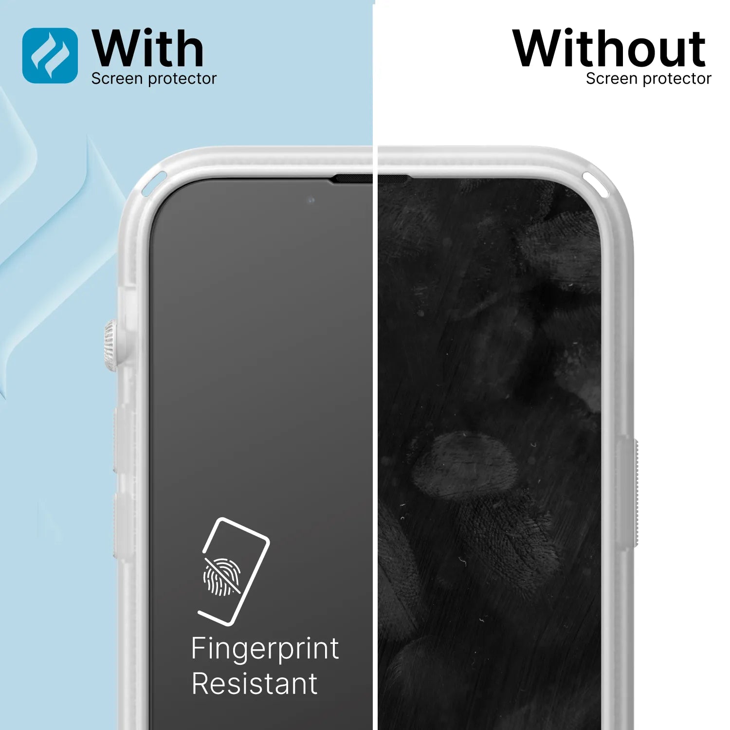 iPhone 13 Mini Tempered Glass Screen Protector - 9H Hardness, HD Clear, Anti-Scratch, Bubble-Free - Perfect for Everyday Protection & Gaming