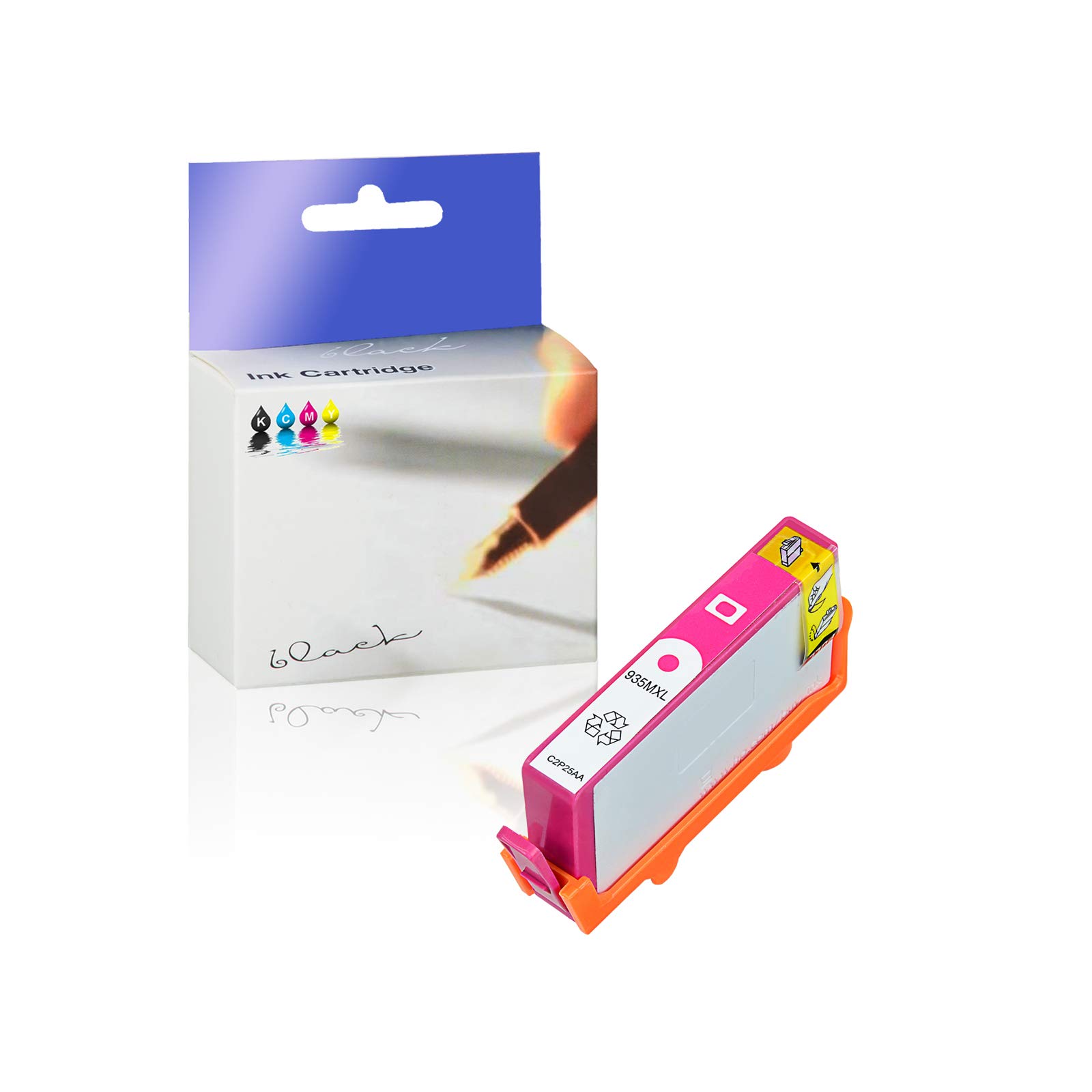KCYMTONER Compatible HP 935XL 935XL C2P25AN Ink Cartridges - Magenta (1-Pack) for Officejet Pro 6830 6230 6815 6835 6812 6820 6220 Printers | High-Quality Replacement for Home & Office Printing