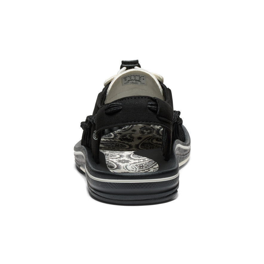 Men's UNEEK Sneaker x T.H.C. Black Raven Paisley - Lightweight Breathable Walking Shoes for Men | Perfect for Hiking, Travel & Casual Wear