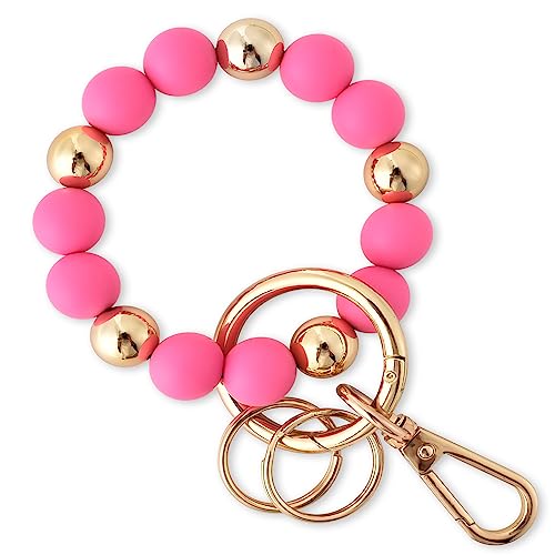 Gold Bead + Pink Bead