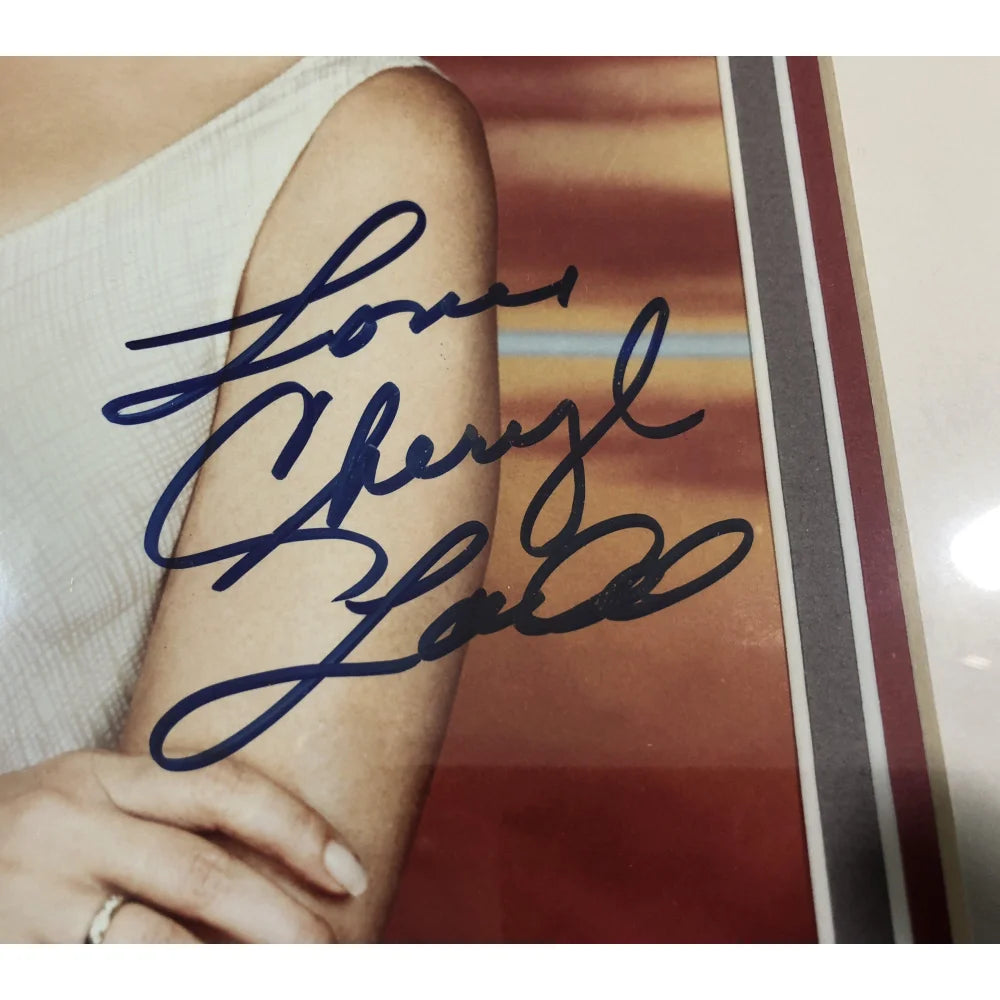 Cheryl Ladd Signed 8x10 Photo with JSA COA - Framed Autograph Memorabilia from Charlie's Angels - Perfect for Collectors, Fans, and Home Theater Decor