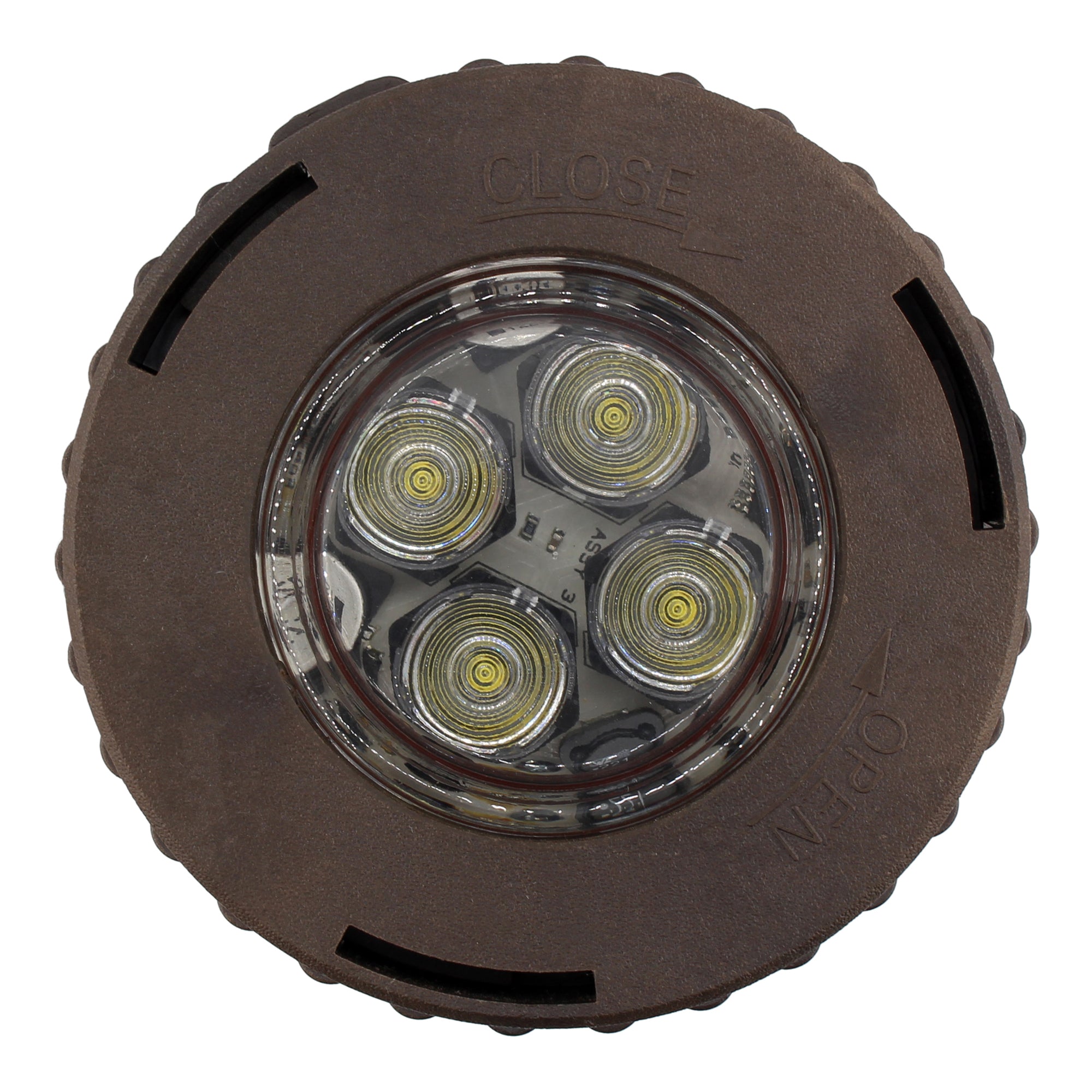 HADCO ILW5D4HC H In-Ground LED Landscape Light - 12VAC 12W Cool White Bronze - Outdoor Pathway, Garden, and Yard Lighting for Enhanced Curb Appeal