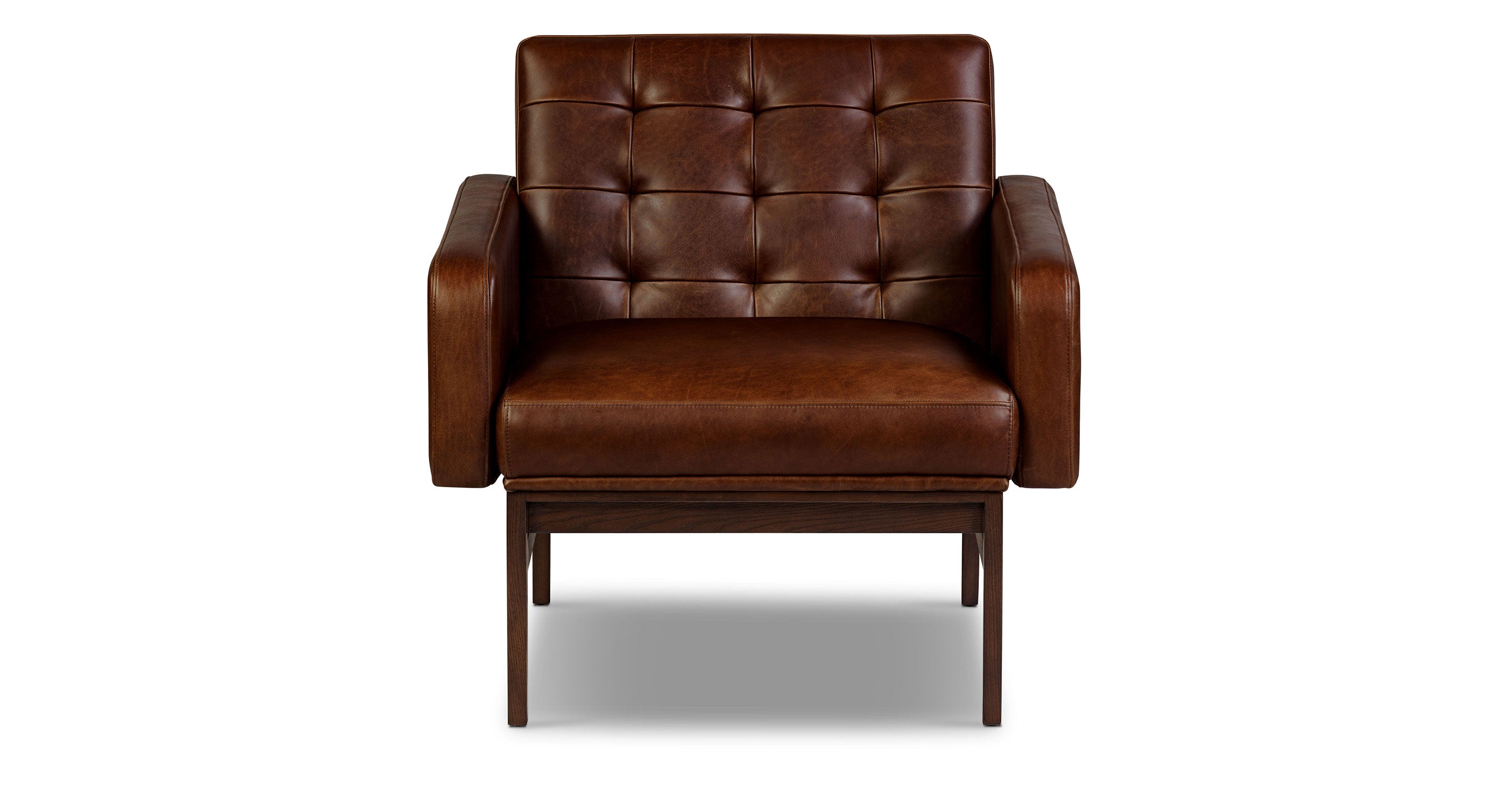Herstal Lounge Chair - Modern Accent Chair for Living Room, Bedroom, or Office - Comfortable Upholstered Armchair with Wooden Legs - Perfect for Relaxing, Reading, or Decorating Your Space