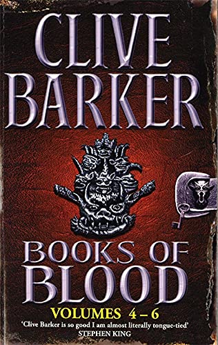 Books of Blood Volumes 4-6 - Horror Fiction Collection by Clive Barker | Scary Stories for Halloween Reading & Dark Fantasy Lovers