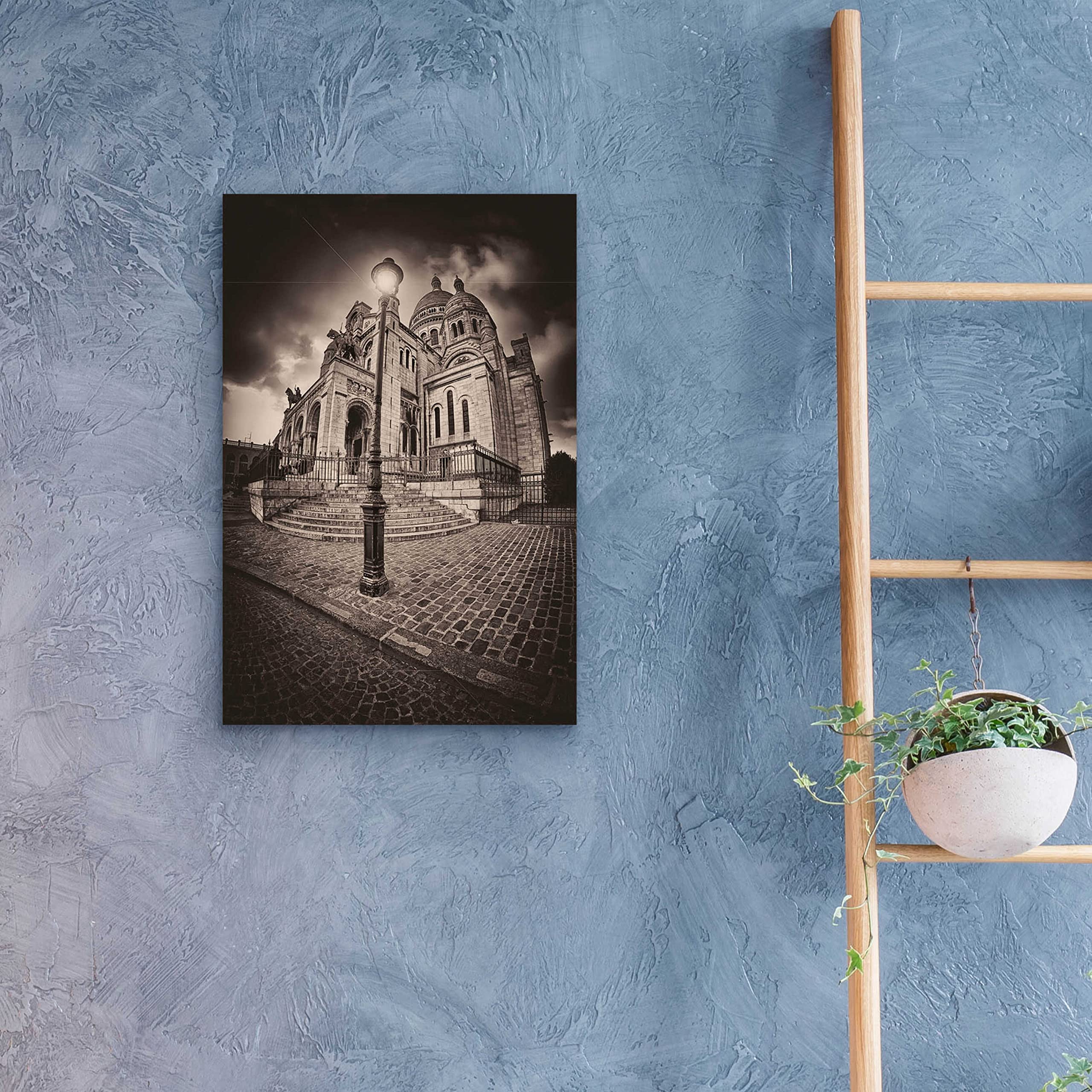Epic 'Montemartre' Wall Art by Sebastien Lory - 16x24 Inch Modern Acrylic Glass Painting - Perfect for Living Room, Bedroom & Office Decor