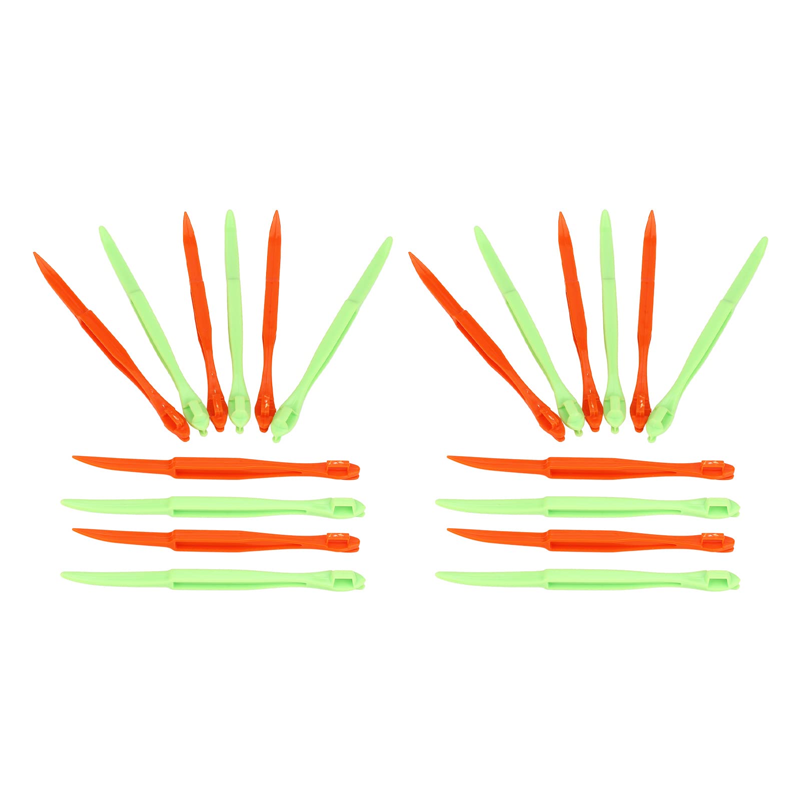 20Pcs Orange Peeler Tools - Citrus Peel Cutter for Fruits & Vegetables - Durable Plastic Kitchen Gadgets for Easy Peeling - Perfect for Cooking, Baking, and Crafting DIY Sewing Embroidery Projects