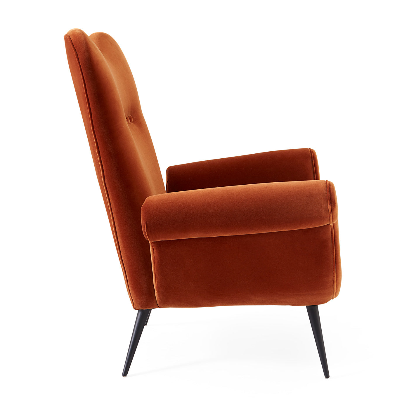 Juliet Arm Chair - Modern Upholstered Accent Chair for Living Room, Bedroom & Office - Comfortable Lounge Chair with Sturdy Wooden Legs - Perfect for Reading, Relaxing & Home Decor