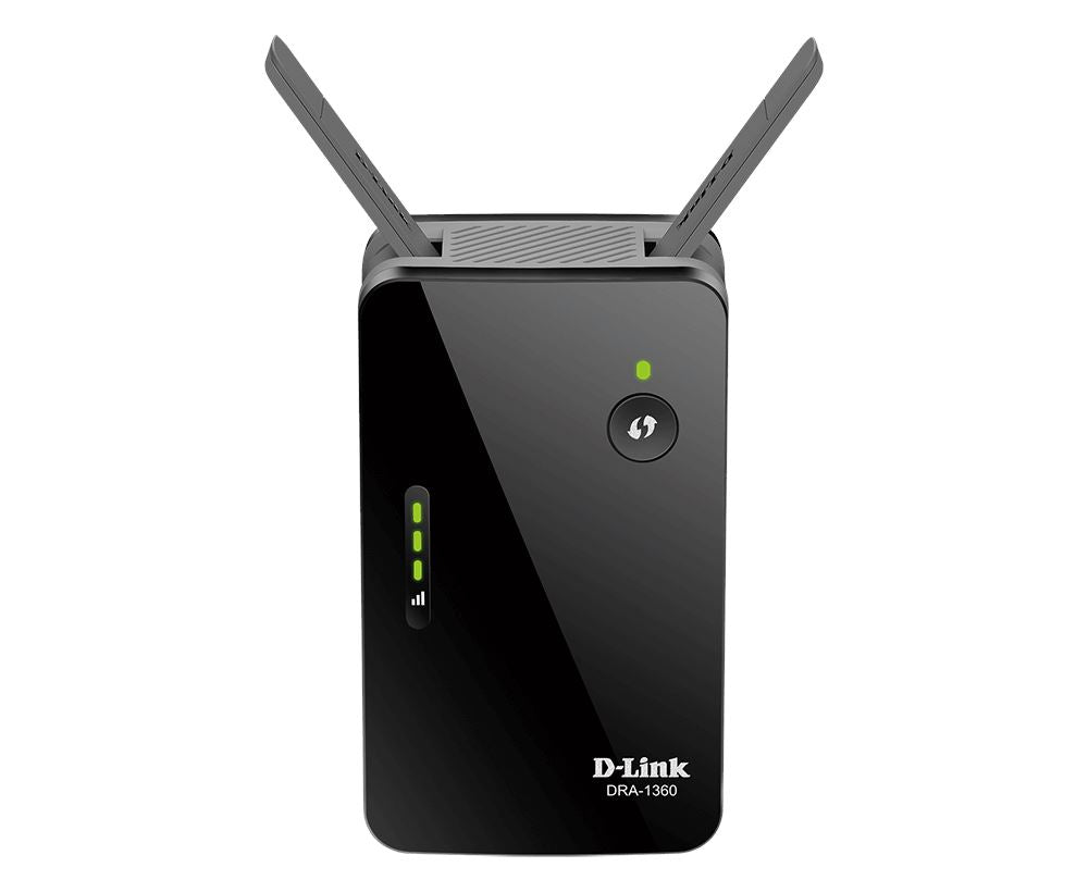 D-Link DRA-1360 AC1300 Dual-Band Wi-Fi Mesh Range Extender - Boosts Internet Coverage for Home & Office - Pre-Order Now