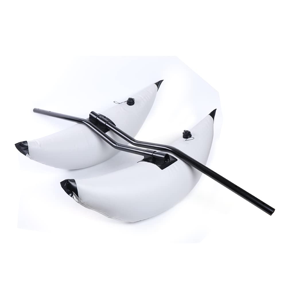 DYRABREST 2Pcs Kayak Stabilization System - PVC Inflatable Outrigger Floats for Canoes & Fishing Kayaks | Improves Balance & Prevents Capsizing | Perfect for Fishing, Photography & Recreational Paddling