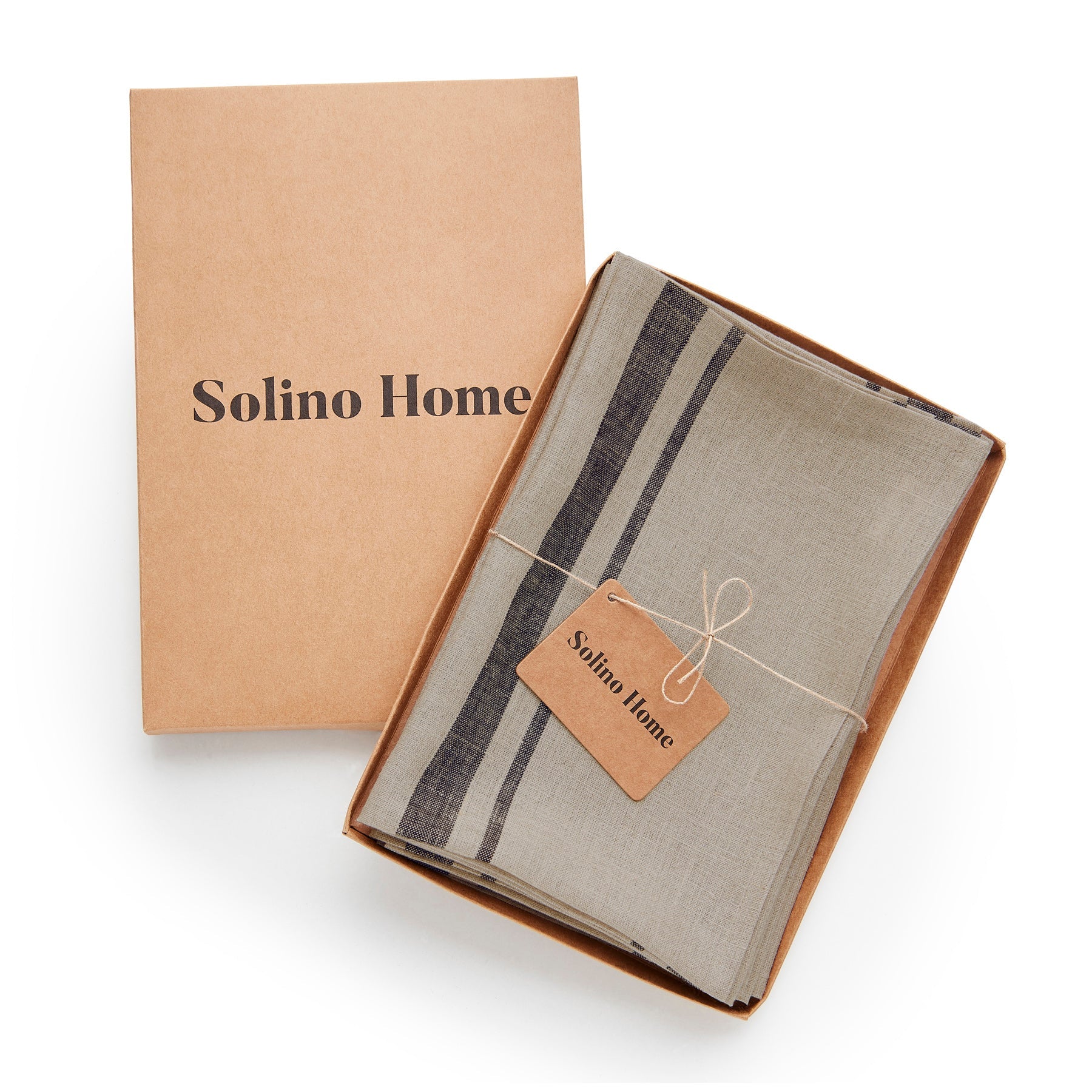 French Striped Cotton Napkins - Premium 12-Pack for Dining, Parties & Home Decor - Elegant Table Linens for Restaurants, Weddings & Everyday Use
