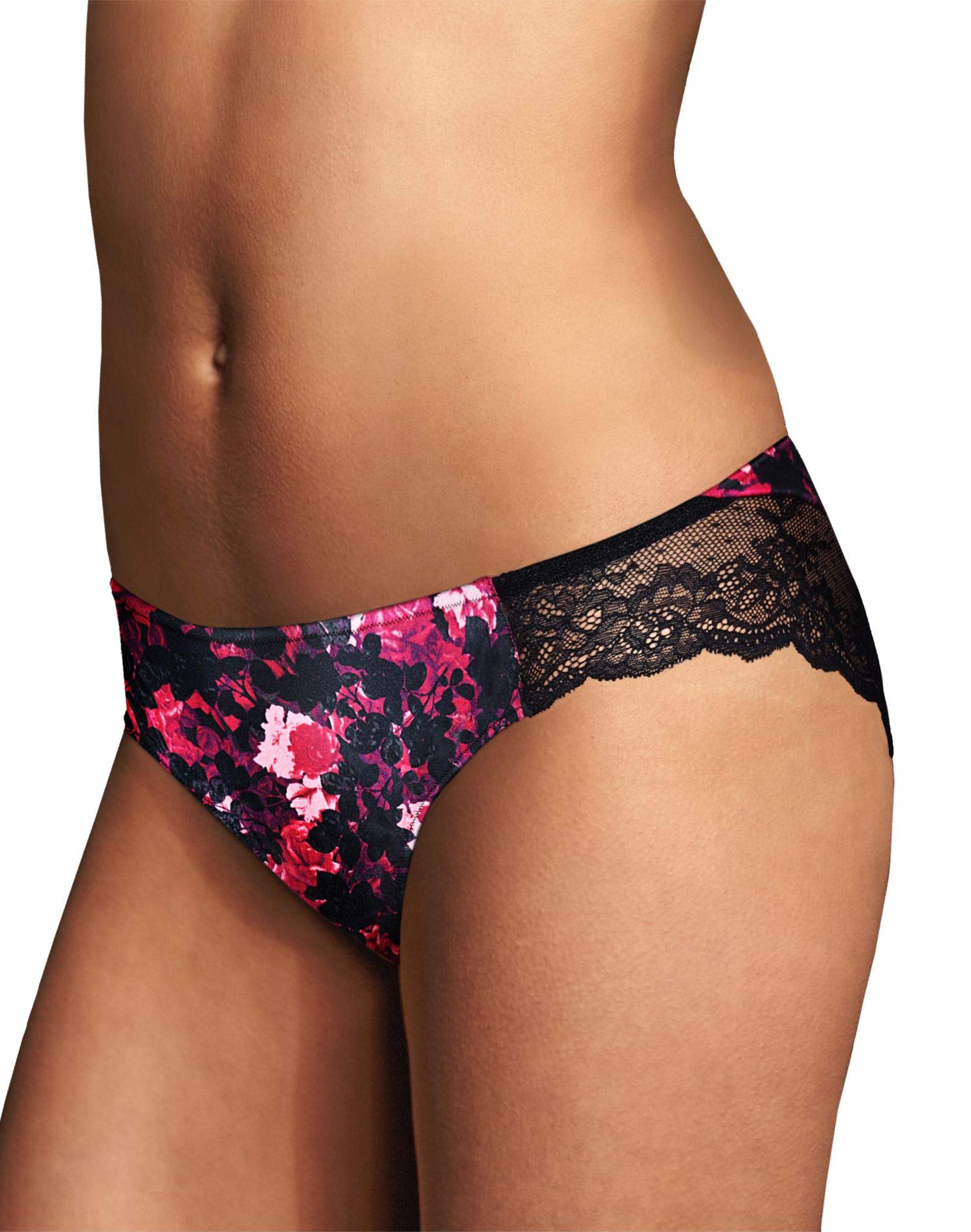 Maidenform Women's Lace Back Tanga Underwear - Sexy Comfortable Thong Panties for Everyday Wear & Special Occasions