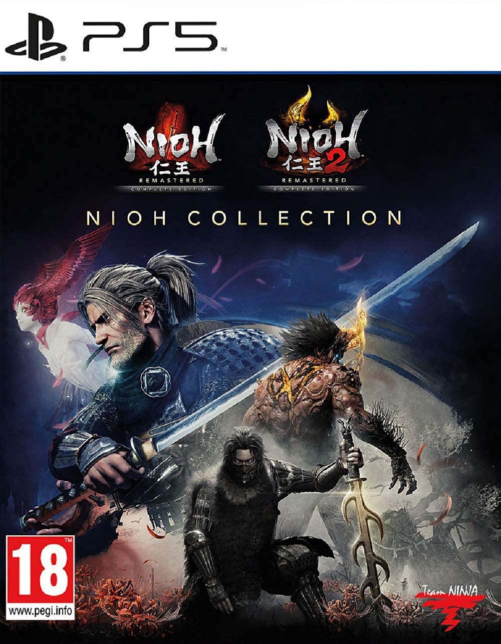 Sony Nioh Collection for PS5 - Action RPG Game Bundle with Nioh 1 & 2 - Perfect for Hardcore Gamers & Soulslike Fans - Battle Yokai in Feudal Japan