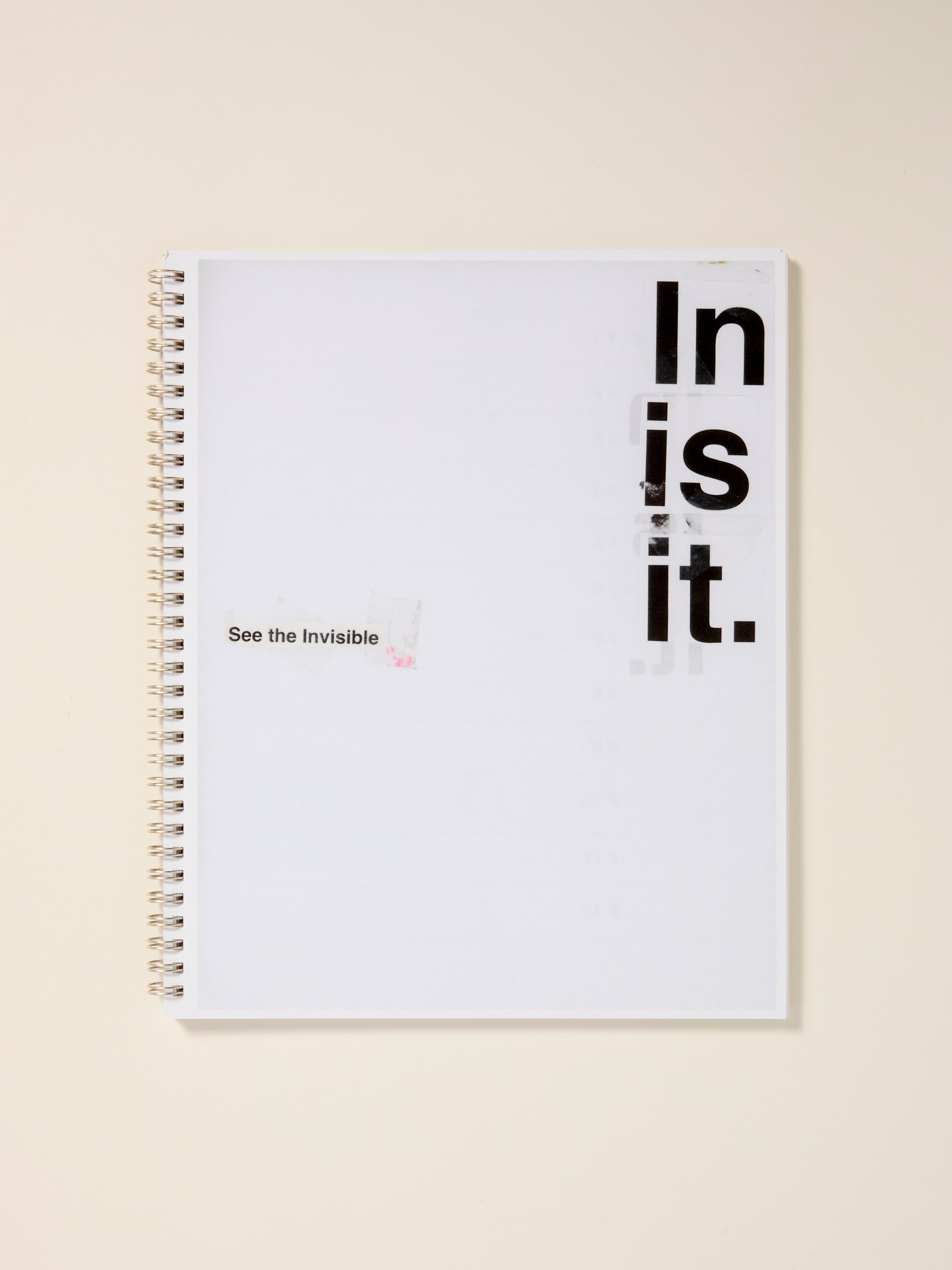 The Invisible by Barbara Stauffacher Solomon - Abstract Art Book for Modern Home Decor & Office Inspiration - Perfect for Art Lovers, Designers & Creative Spaces