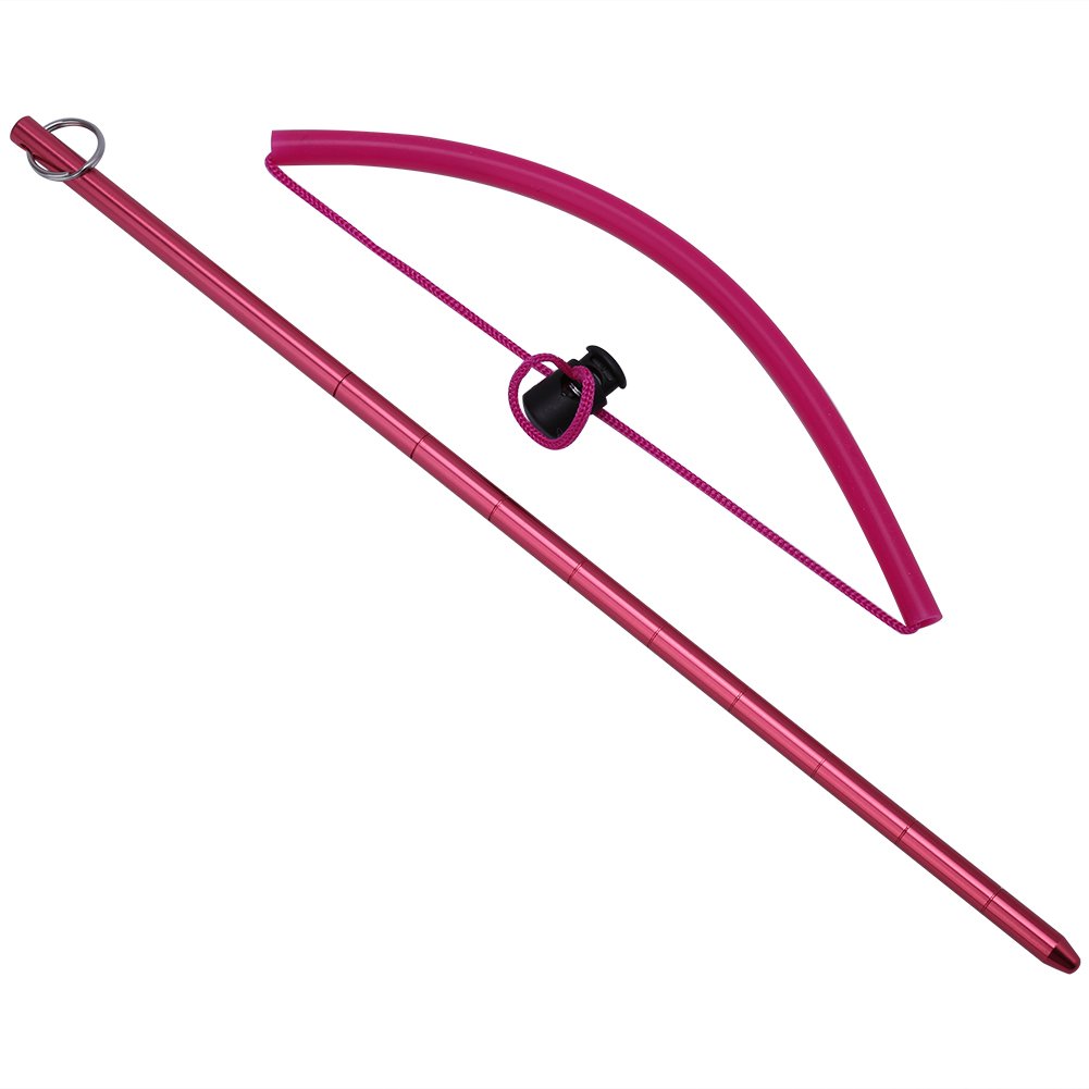 TeamSky Diving Stick Pointer - Colorful Aluminum Alloy Scuba Diving Noise Maker with Lanyard (Silver/Gold/Purple/Black) | Underwater Communication Tool for Divers & Snorkelers | Perfect for Marine Exploration & Safety Signaling