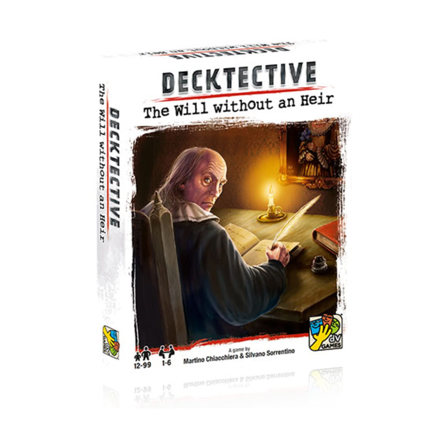 DaVinci Games Decktective: The Will Without an Heir - Interactive Murder Mystery Card Game for Adults & Teens | Perfect for Game Nights, Parties & Family Gatherings