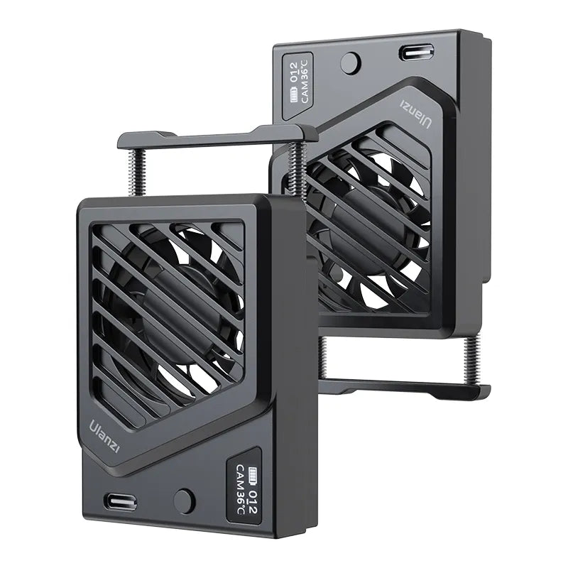 Ulanzi Upgraded Camera Cooling Fan for Sony Canon FUJIFILM Nikon DSLR - Professional Photography Gear for Outdoor Shooting & Video Recording