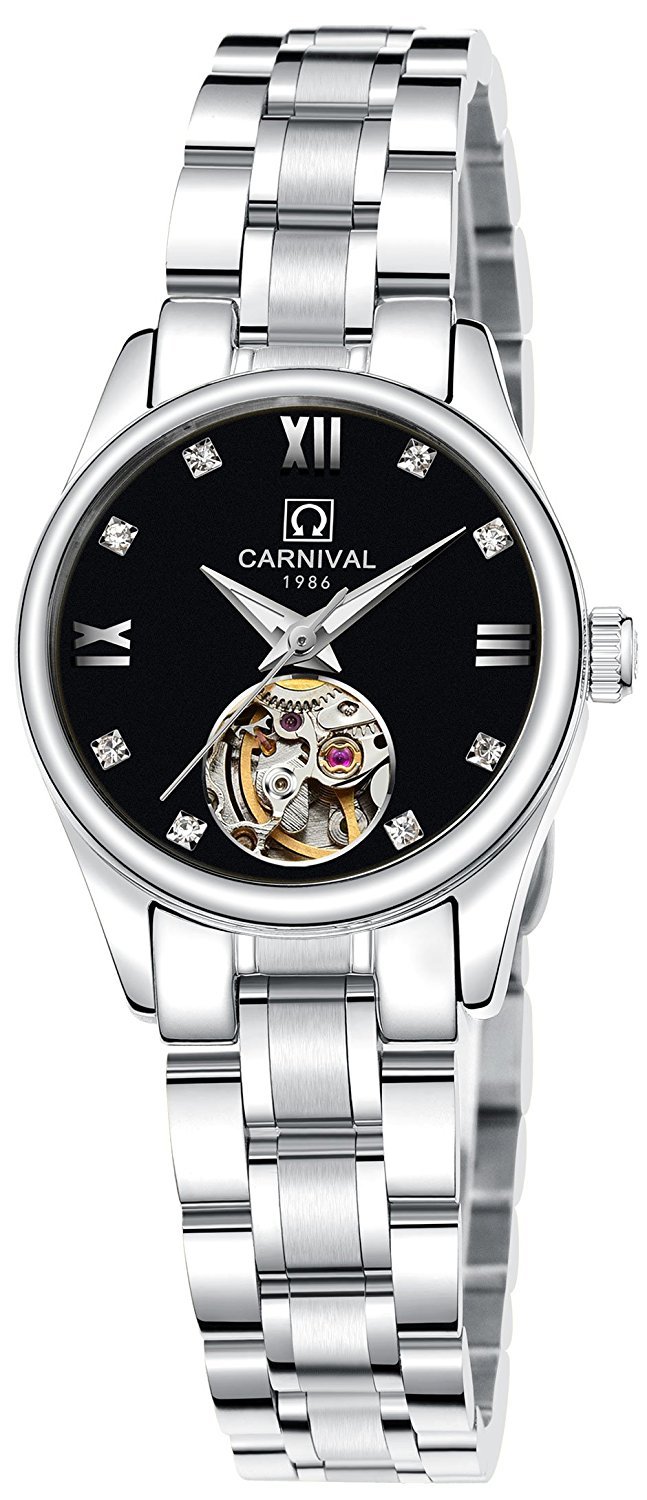 Premium His and Hers Automatic Couple Watches - Matching Pair for Men & Women - Luxury Gift Set of 2 - Perfect for Anniversaries, Weddings & Romantic Occasions