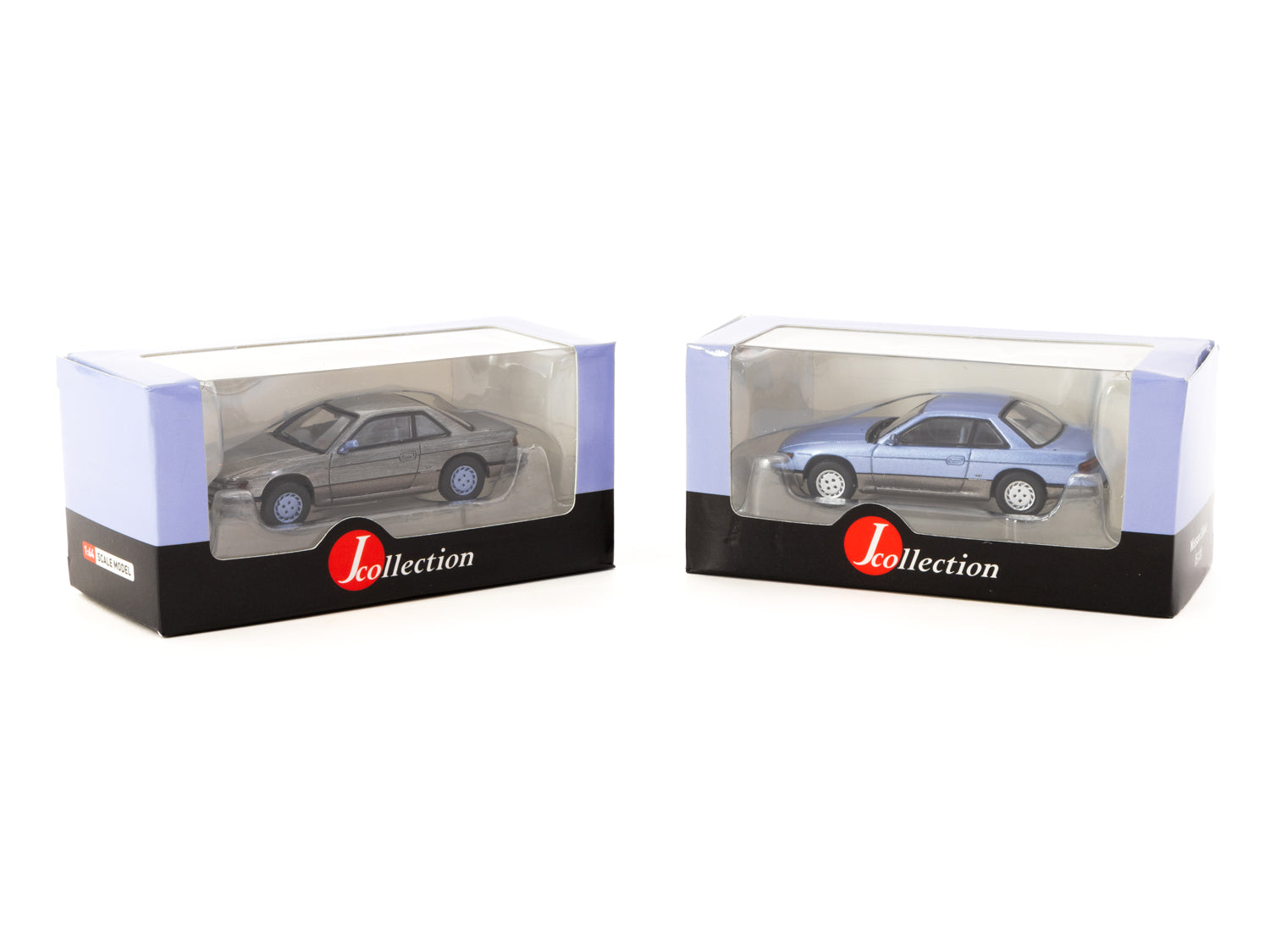 J Collection 1/64 Scale Nissan Silvia S13 Diecast Model Car - Blue & Grey Color - GLOBAL64 Series - Perfect for Collectors, Display & Racing Enthusiasts