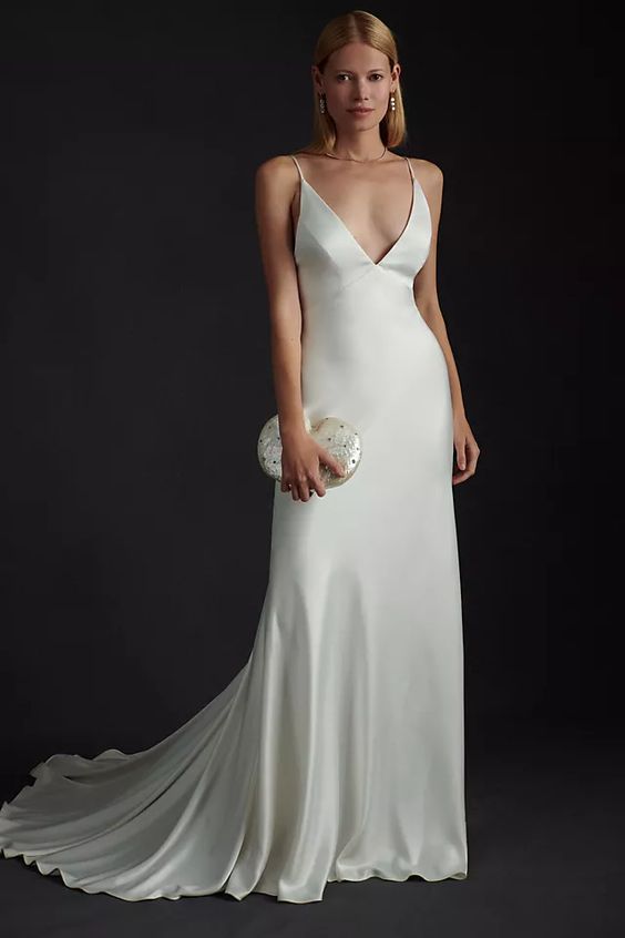 Jenny Yoo Marnie Gown - Elegant Wedding Dress for Brides | Perfect for Beach, Garden & Formal Weddings