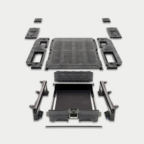 DECKED Truck Bed Drawer System for 2024+ Toyota Tacoma - Heavy Duty Storage Organizer for Camping, Hunting & Work Gear