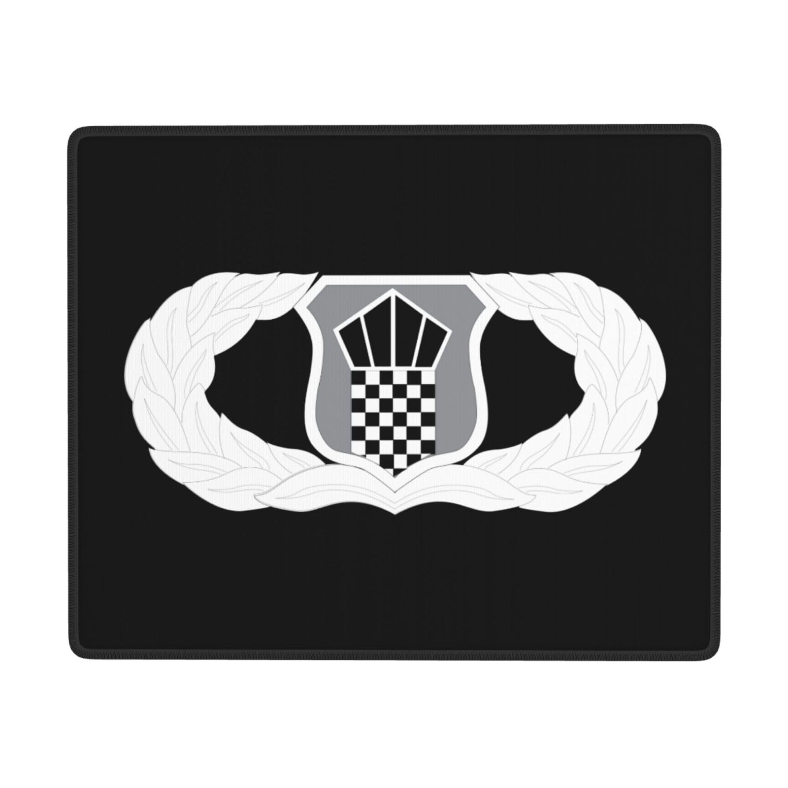 U.S. Air Force ATC Badge Mouse Pad - Waterproof Non-Slip Rubber Base, 7x9 Inch Gaming & Office Mousepad for PC/Laptop - Perfect for Military Enthusiasts & Gamers