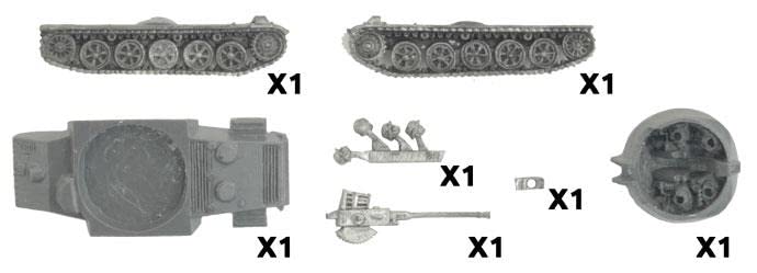 Flames of War BFFI160 Landsverk Anti II AA-Tank - 1/100 Scale Wargaming Miniature for WWII Historical Battles and Tabletop Strategy Games
