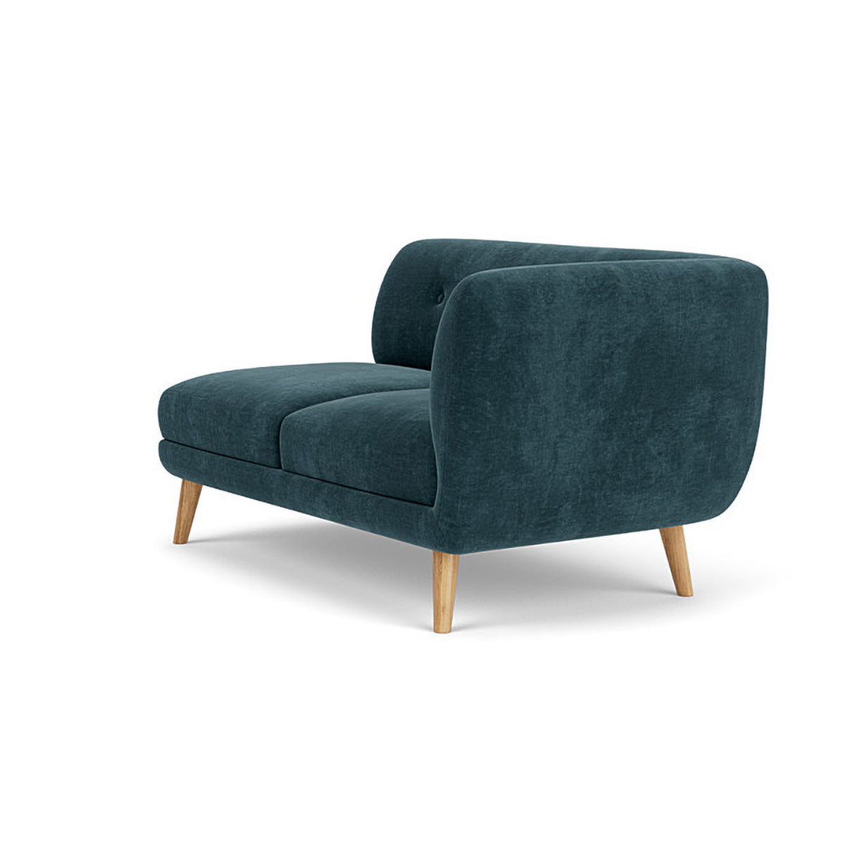 Alfred Fabric Right 2 Seater Modular Sofa - Modern Sectional Couch for Living Room, Lounge & Small Spaces | Comfortable & Stylish Home Furniture