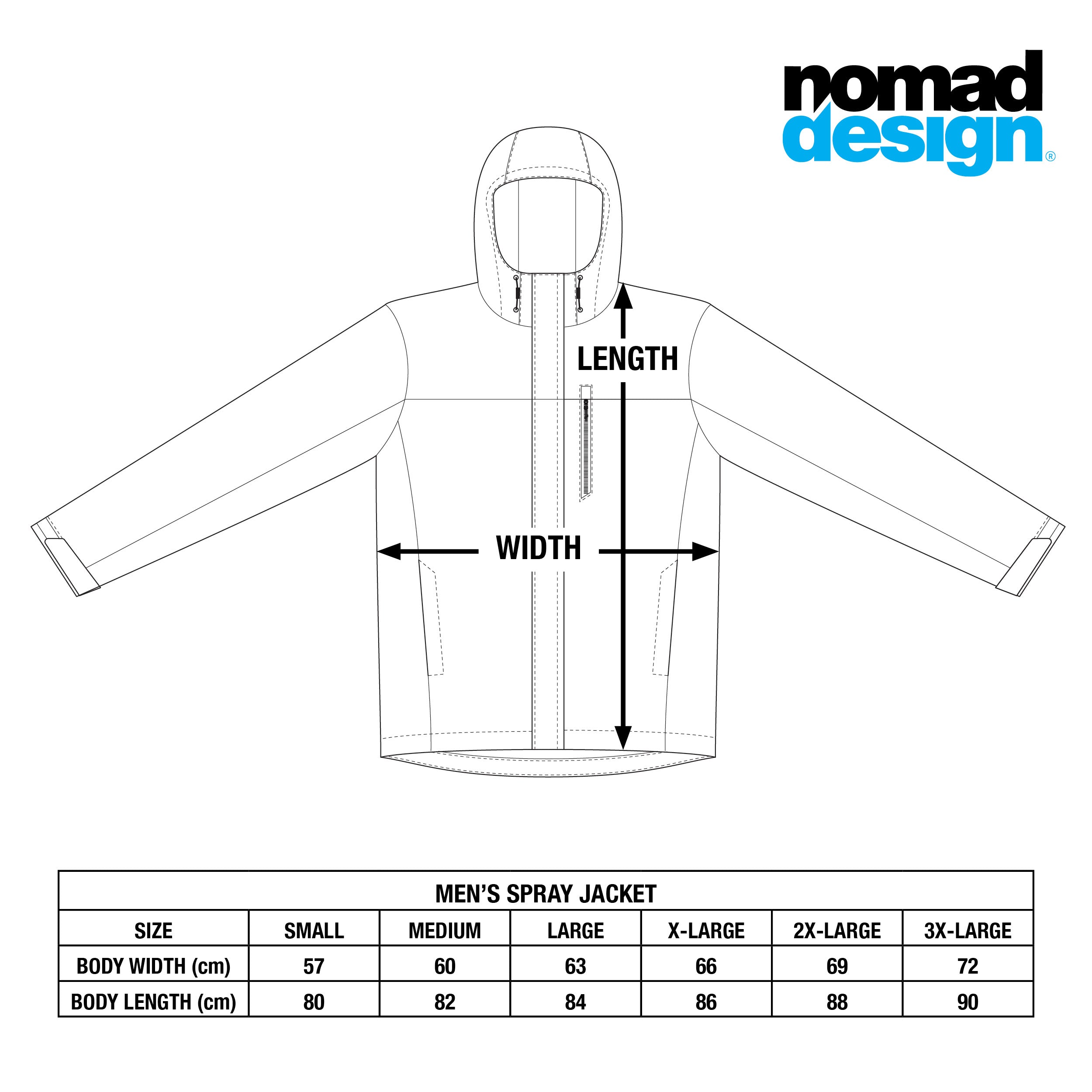Waterproof Spray Jacket for Men & Women - Crafted Series Intercoastal - Lightweight Windbreaker for Hiking, Fishing & Outdoor Adventures