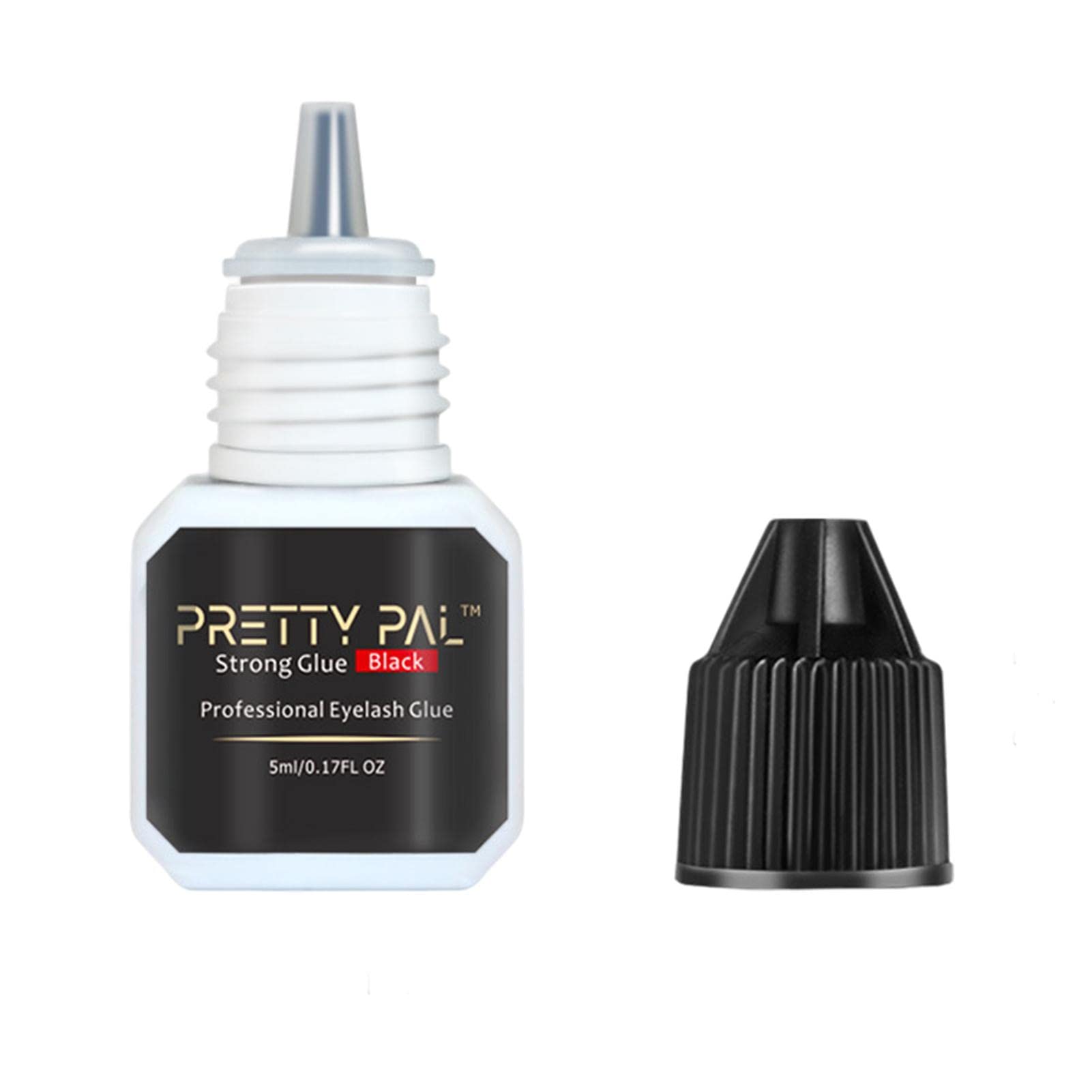 HESHUI Eyelash Glue - 0.5s to 1s Quick Drying, Long Lasting Professional Lash Adhesive for Women | 5ml Fume-Free & Odorless Eyelash Extension Glue | Perfect for Daily Use, Special Occasions & Professional Makeup