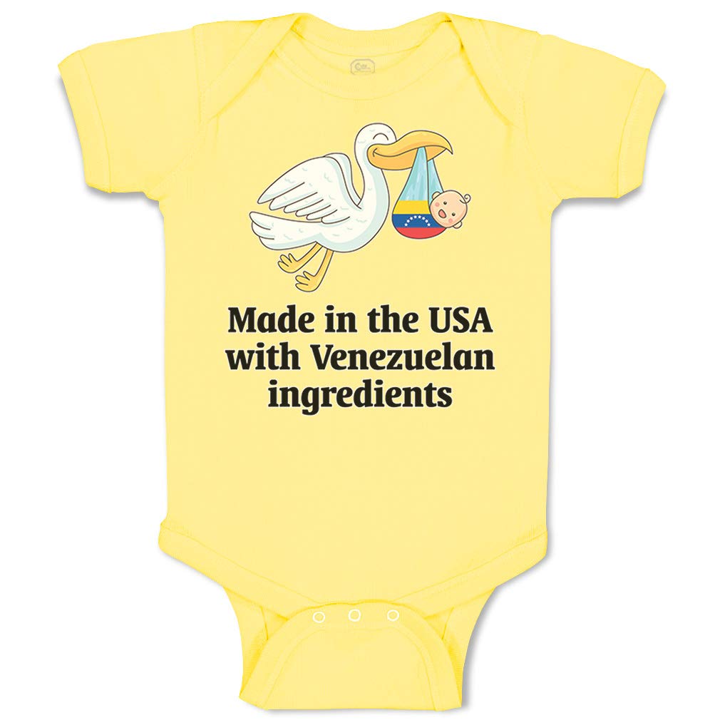 Custom Baby Bodysuit for Boys & Girls | Made in USA with Premium Venezuelan Fabrics | Soft & Comfortable Infant Onesie for Everyday Wear, Playdates & Photo Shoots