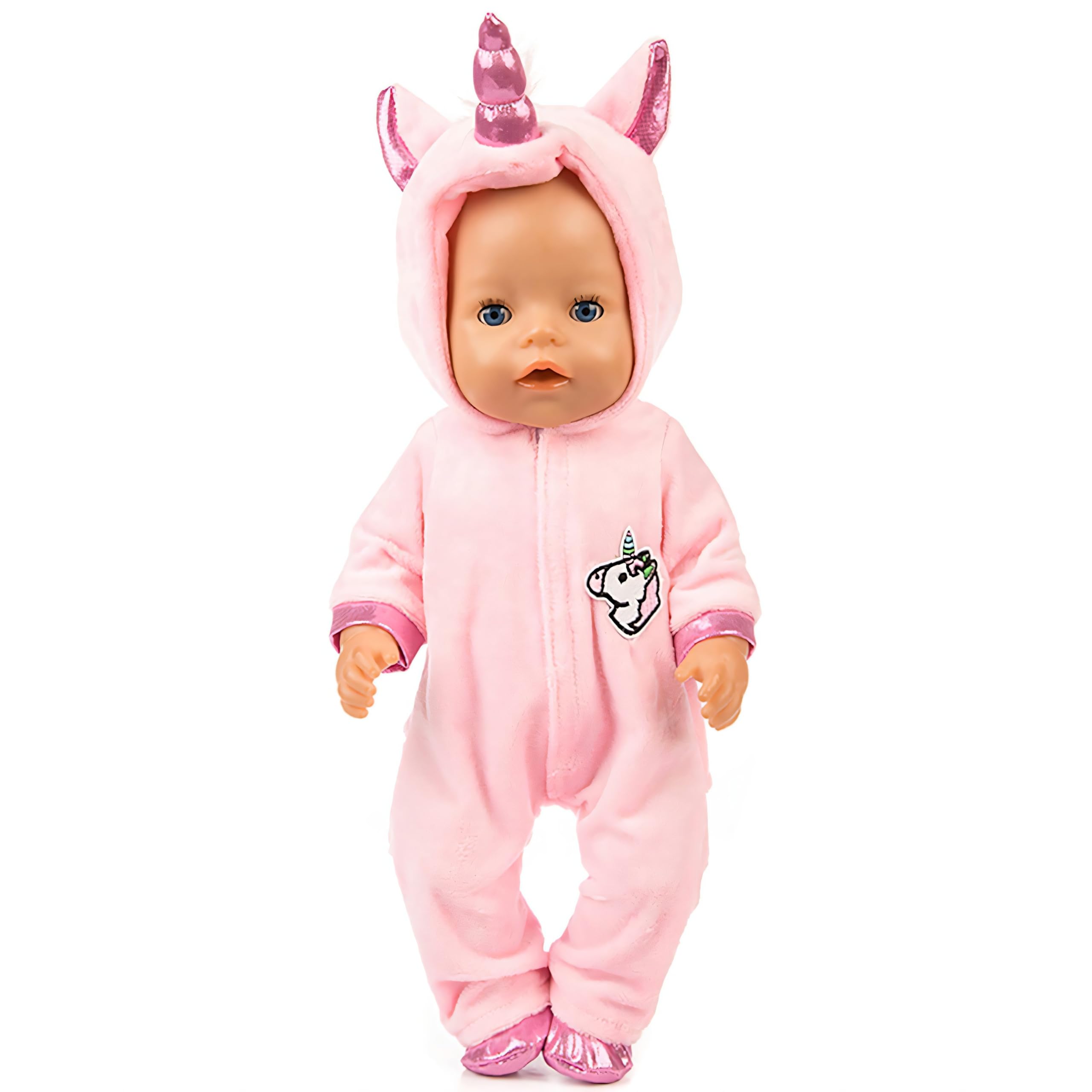 18 Inch Baby Doll Clothes Outfits for American Girl & Alive Dolls - Cute Dresses, Pajamas & Accessories for Pretend Play, Tea Parties & Dress Up