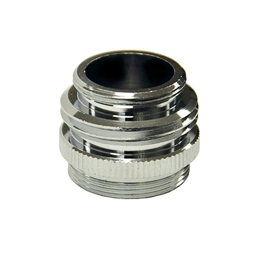 Danco 81069 Hose Thread Adapter - 15/16-27 Male to 3/4 Male Fitting for Garden, RV & Plumbing Connections | Heavy Duty Brass Construction