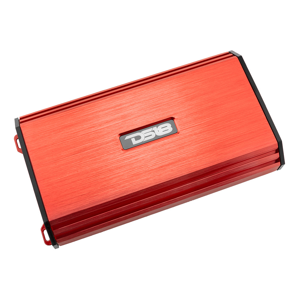 DS18 SELECT S 1600.2 Class AB 2-Channel Car Amplifier - 1600W Full Range Power for Car Audio Systems | Perfect for Upgrading Vehicle Sound Quality & Bass Performance