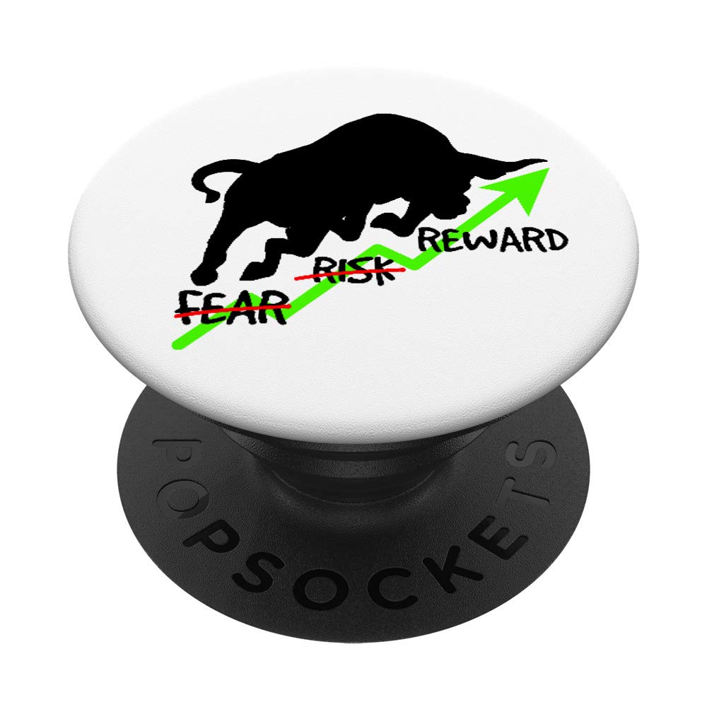 Bullish Trading Stock Market PopSockets - Expandable Phone Grip & Stand for iPhone, Samsung & Tablets - Perfect for Investors, Traders & Finance Enthusiasts