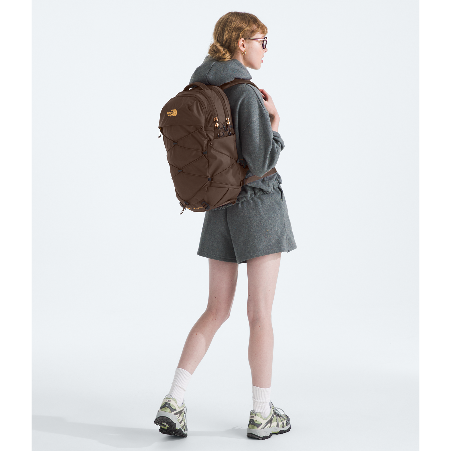 The North Face Women's Borealis Luxe Backpack - Lightweight Hiking Daypack for Travel, School & Outdoor Adventures | Durable Water-Resistant Design with Laptop Compartment