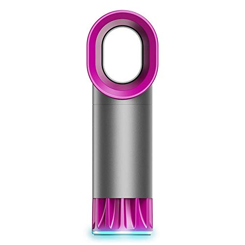 YCZDG USB Rechargeable Bladeless Handheld Fan - Portable Mini Cooler for Office, Travel & Outdoor Use | No Leaf Personal Cooling Fan