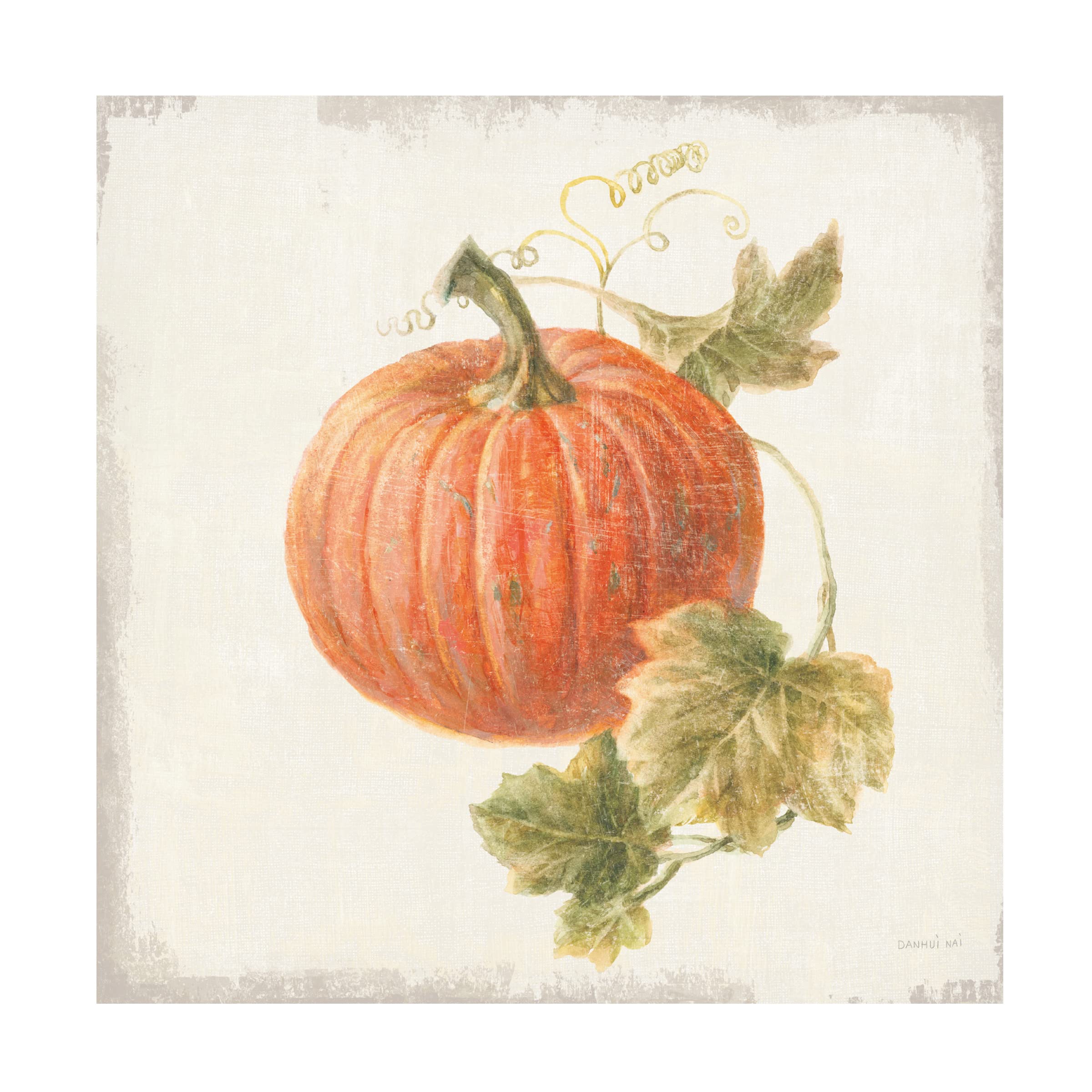 Danhui Nai 'Floursack Autumn VIII' Canvas Wall Art Print - Modern Home Decor for Living Room, Bedroom & Office