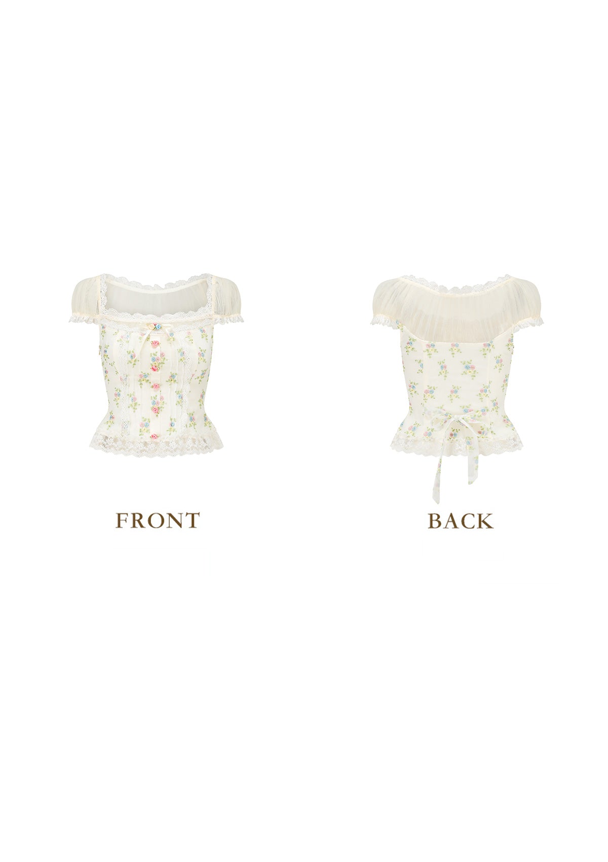 Springfield Floral Print Women's Tops - Stylish Blouse for Casual Wear, Office & Date Night Outfits