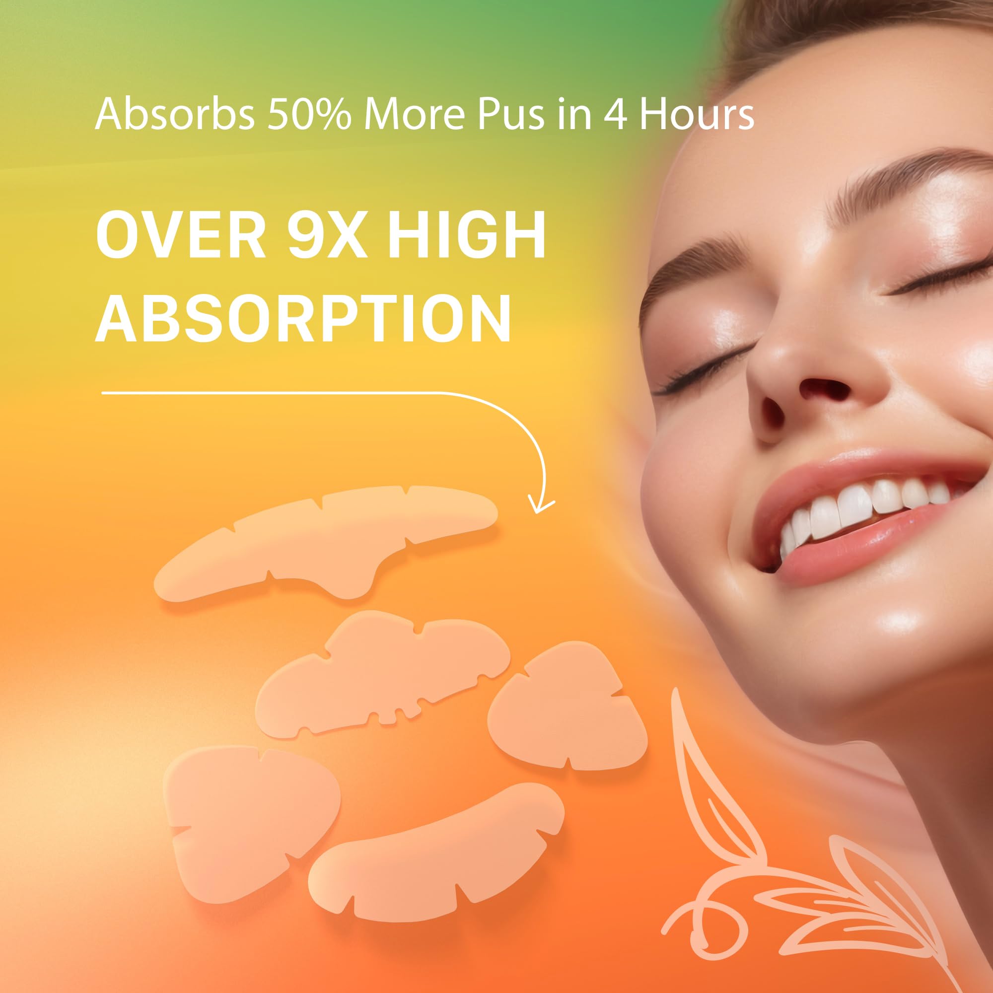 XL Acne Face Patches (6 Sets) - Medical Grade Hydrocolloid Pimple Patches for Breakouts on Nose, Chin, Cheeks & Forehead | Dermatologist Approved | Perfect for Overnight Spot Treatment & Daily Acne Care