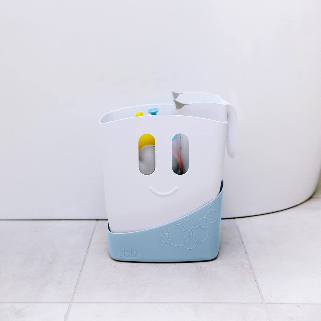 Ubbi Bath Toy Drying Bin - Mesh Storage Organizer for Wet Bath Toys | Quick-Dry Solution for Baby Bath Accessories | Perfect for Bathroom, Nursery & Daycare Use