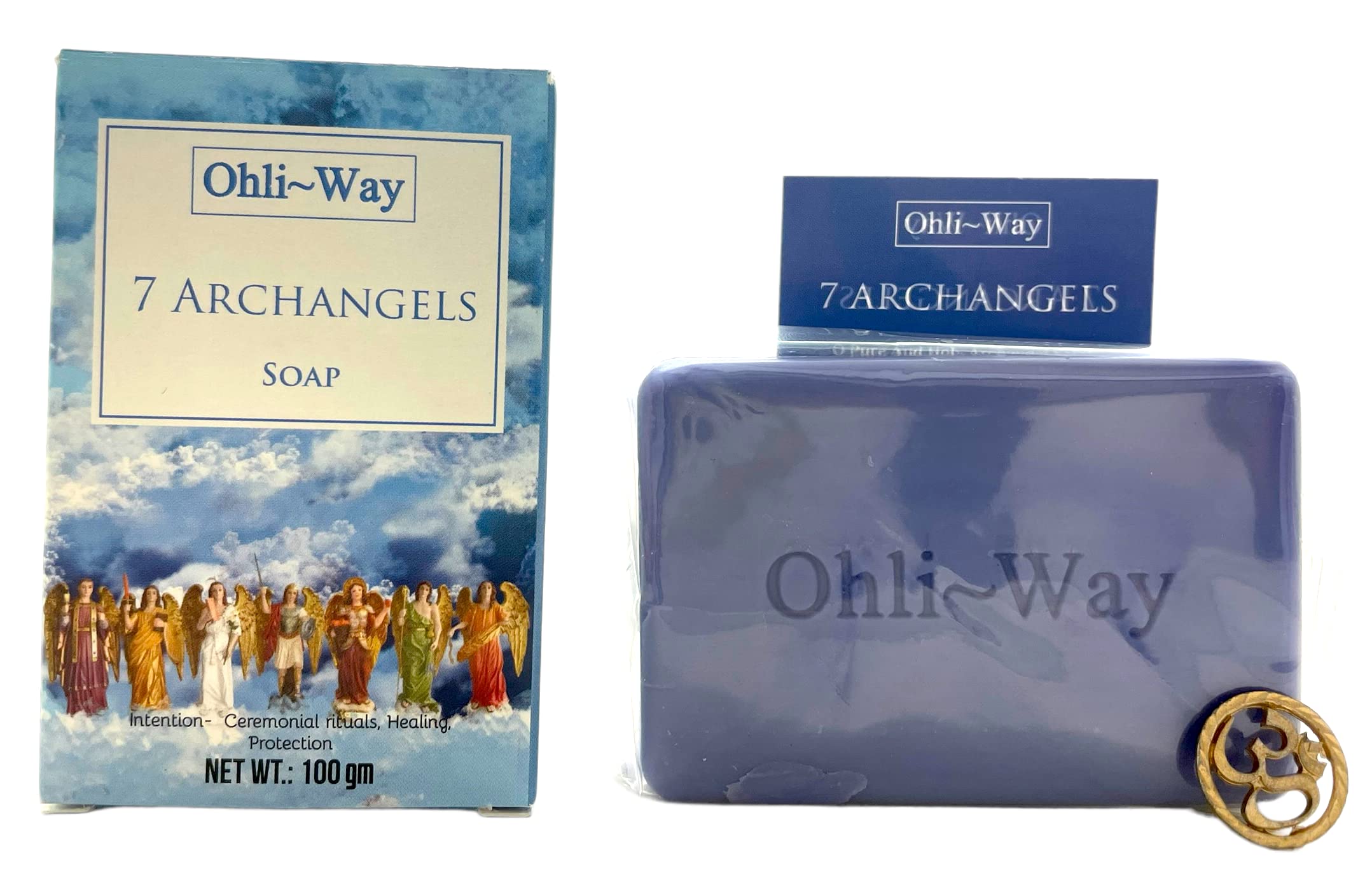 7 Archangels Handmade Soap Set - Natural Spiritual Gift for Meditation, Prayer & Relaxation - Perfect for Home Altar, Bath Rituals & Mindful Self-Care