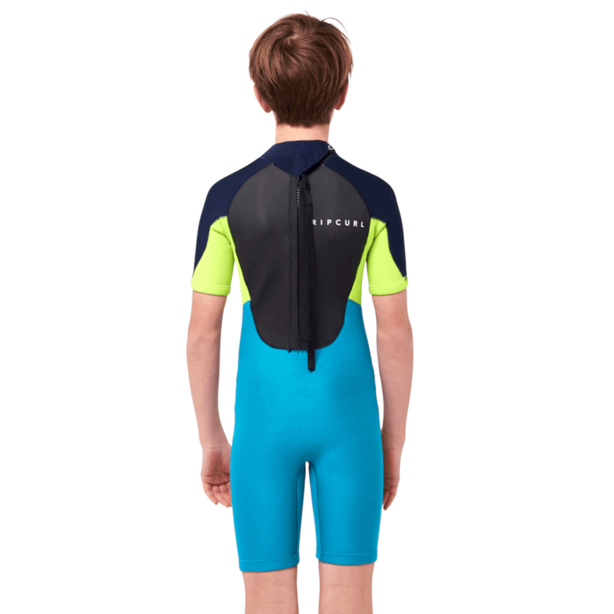 Rip Curl Boys Omega Back Zip Spring Wetsuit - Kids Surfing & Water Sports Gear for Swimming, Diving & Beach Activities