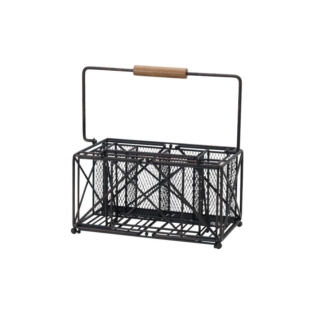 Premium Baler Picnic Buffet Caddy - Portable Outdoor Serving Tray for BBQs, Camping & Parties - Durable Plastic Tableware Organizer with Handle