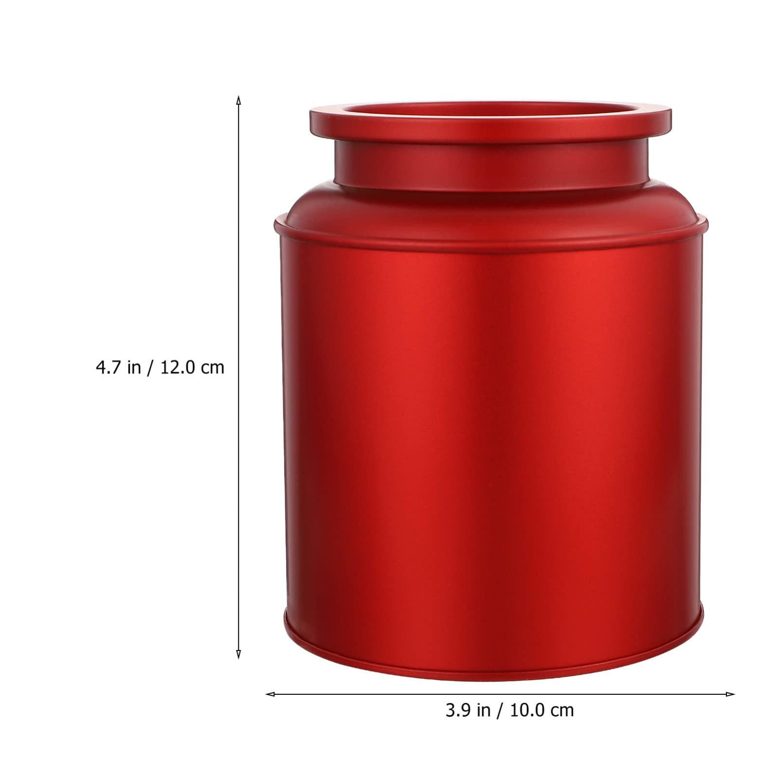 Premium Airtight Tin Tea Canister - Elegant Tinplate Tea Leaves Storage Container for Loose Leaf Tea, Coffee & Herbs | Perfect for Kitchen, Pantry & Tea Gift Sets
