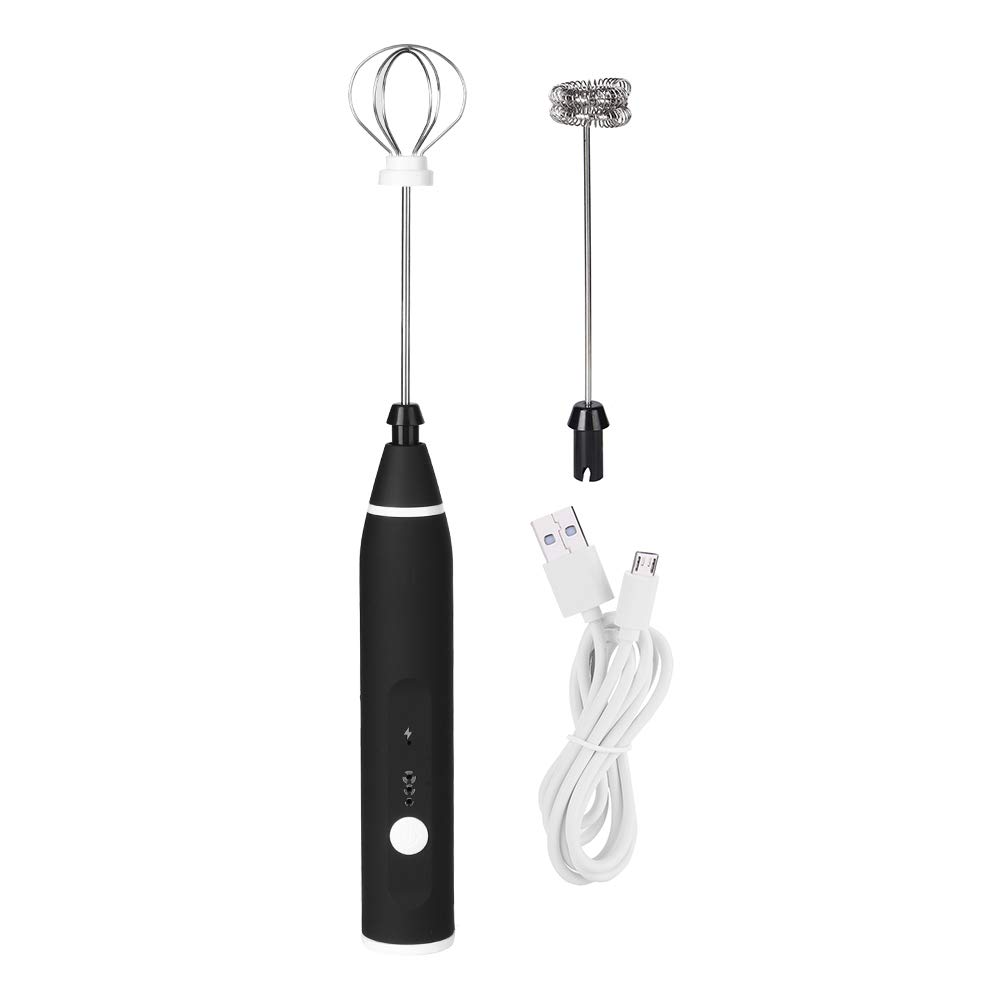Electric Automatic Egg Beater Mixer - 3-Speed USB Rechargeable Handheld Blender for Baking, Cooking & Milk Frothing | Perfect for Whipping Cream, Mixing Batter & Making Cappuccino Foam at Home