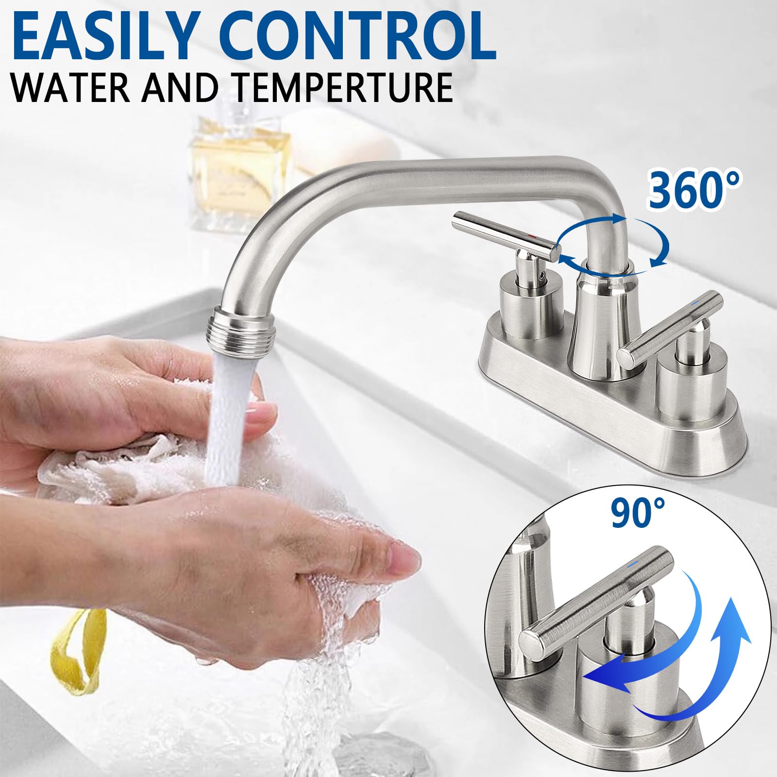 Heavy Duty Laundry Sink Faucet with 3/4